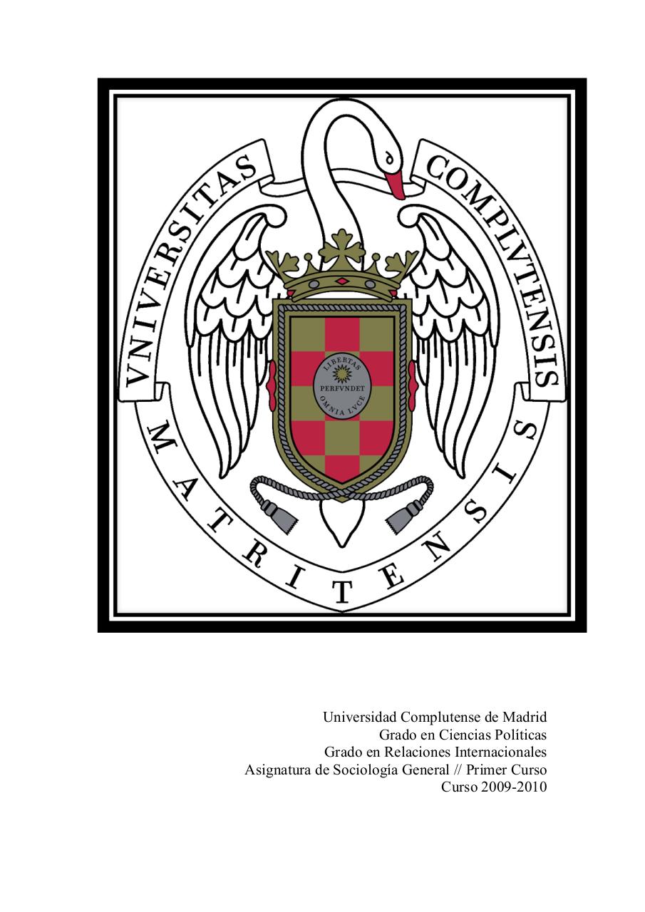 Sociologia General UCM 2009-2010.pdf - página 1/5