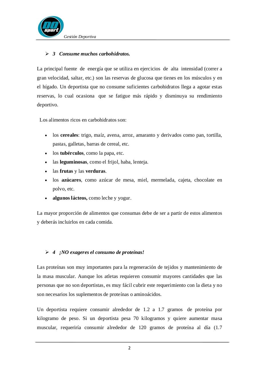 10 consejos de nutriciÃ³n para un mejor rendimiento.pdf - página 2/5