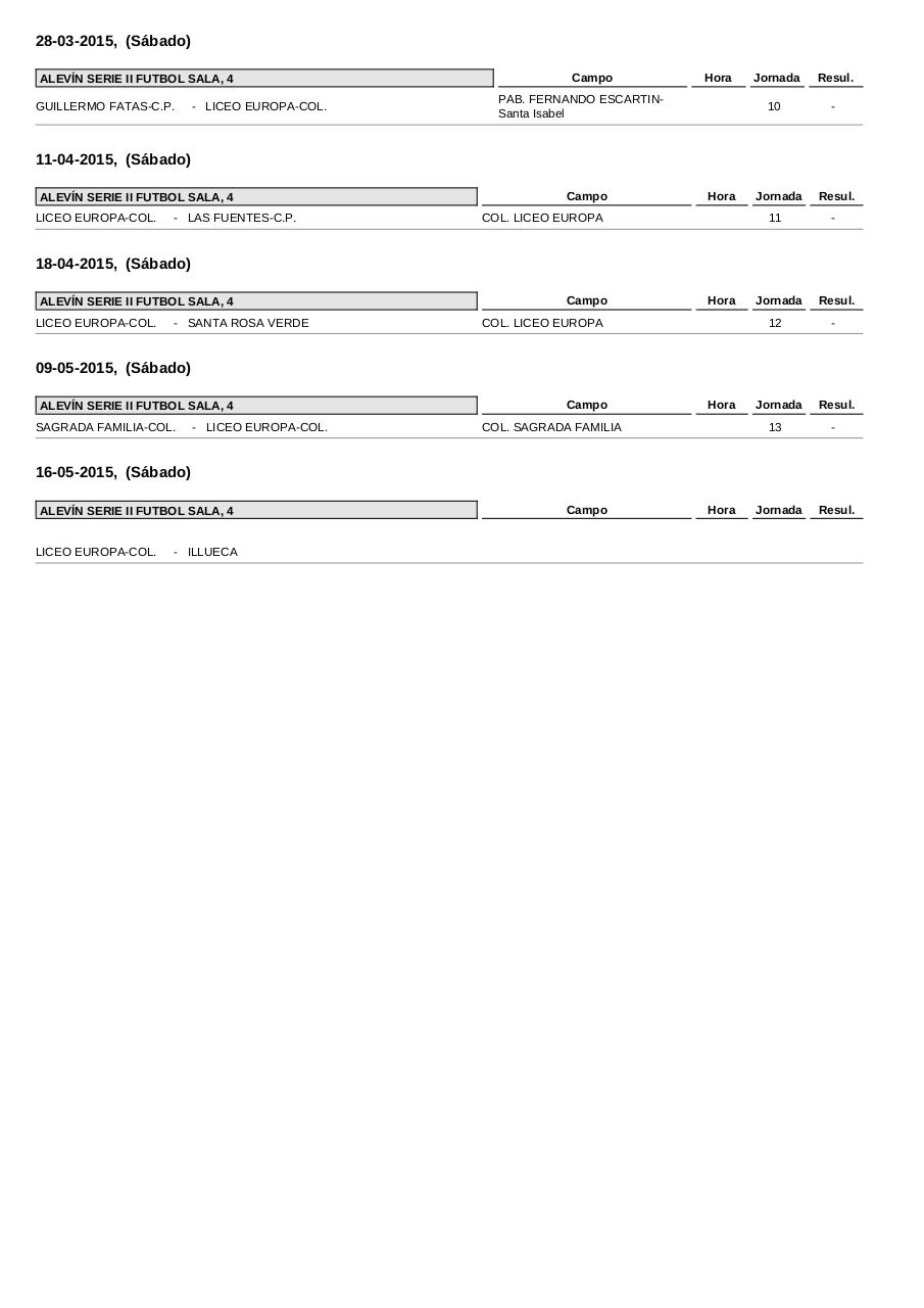 Listado Partidos (alevÃ­n - 2Âª fase).pdf - página 2/2