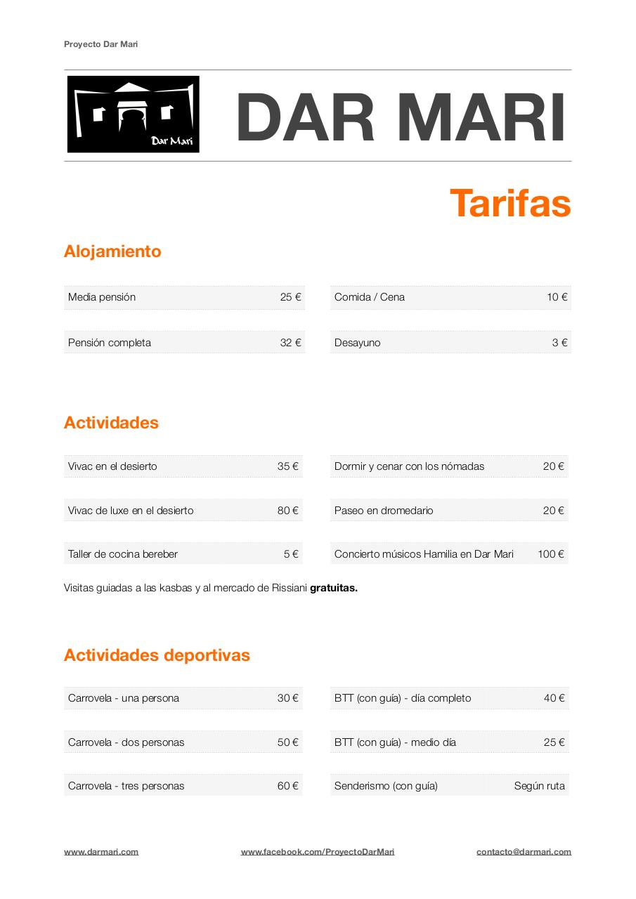 Vista previa del documento Tarifas Dar Mari-2.pdf - página 1/1