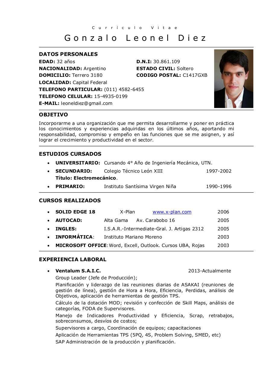 CV GDIEZ.pdf - página 1/2