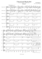 20 - Choral and Rock Out - Ted Huggens - Set of Clarinets.pdf - página 2/31