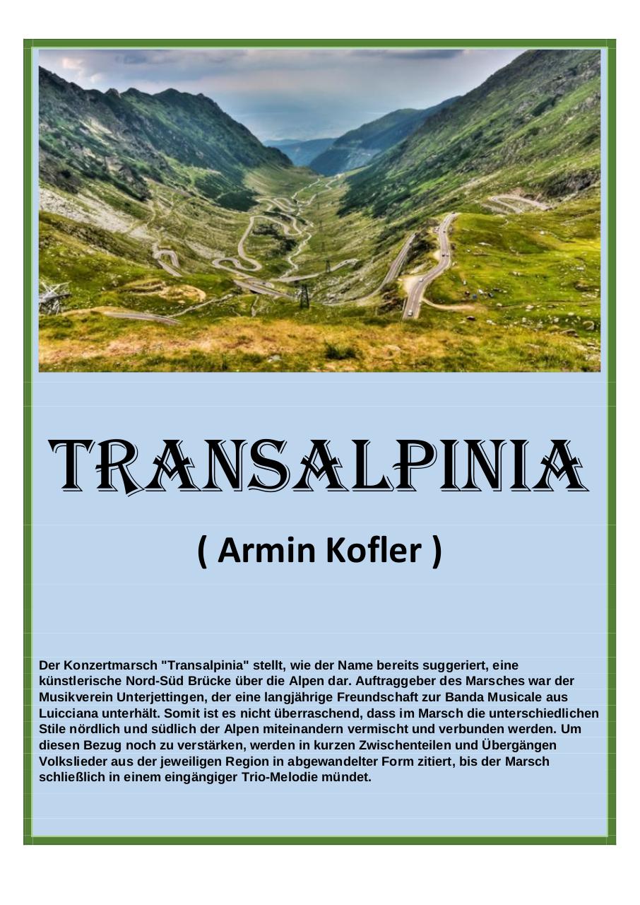 39 - Transalpinia - Armin Klofer - Set of Clarinets.pdf - página 1/34