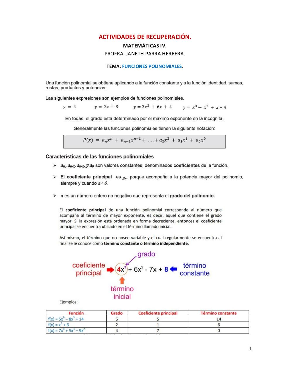 (401M-MATEMÃTICAS IV) ACT. DE PRIMERA RECUPERACIÃ“N.pdf - página 1/7